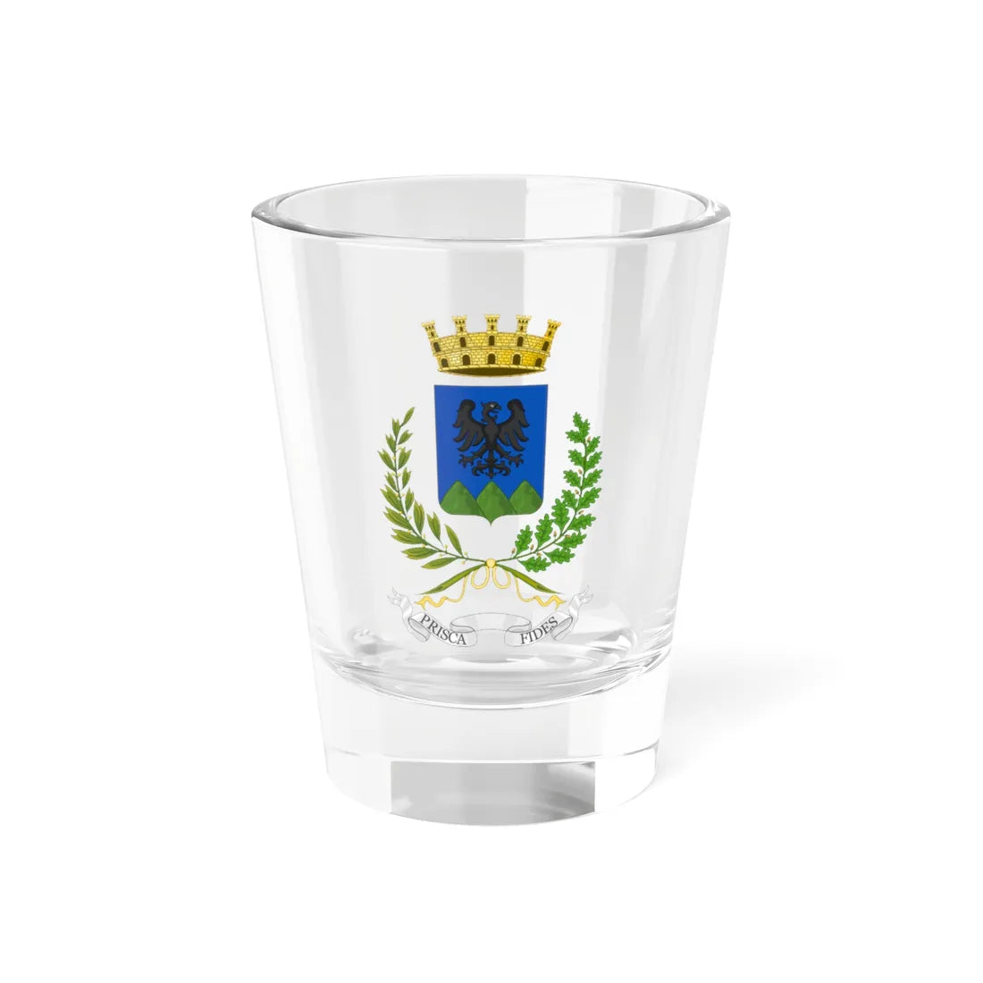 Pavullo nel Frignano-Stemma (Italy) (Coat of Arms) Shot Glass 1.5oz 1.5oz - Go Mug Yourself