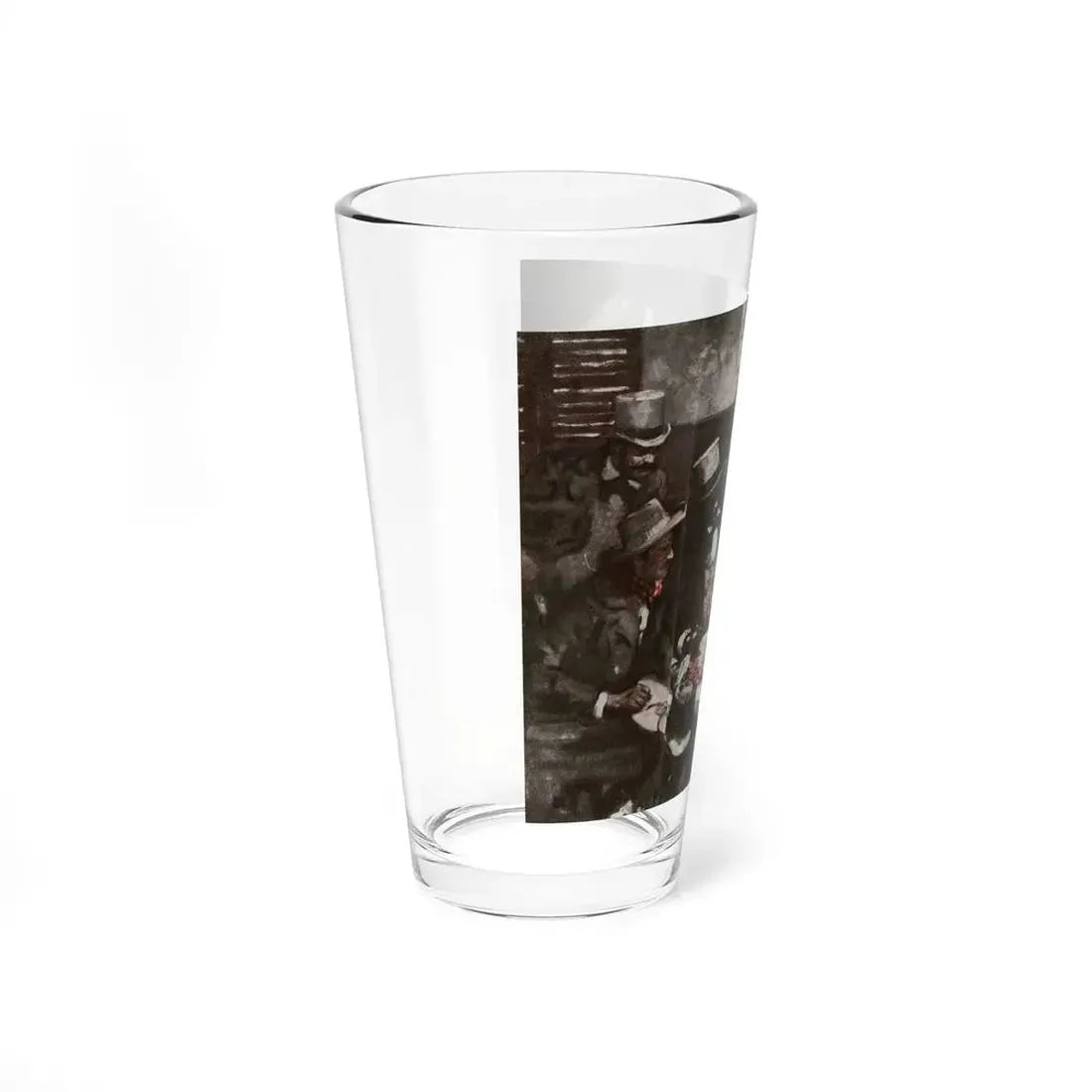 Pay Streak, Cosmopolitan, November 1936 (Magazine Illustration) Pint Glass 16oz - Go Mug Yourself