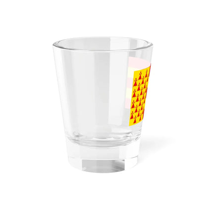 Pays Bigouden traditional district flag (France) Shot Glass 1.5oz - Go Mug Yourself
