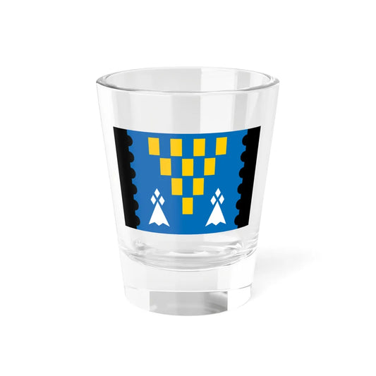 Pays de Baud District Flag (France) Shot Glass 1.5oz 1.5oz - Go Mug Yourself