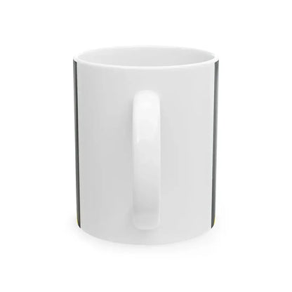 Pays de Calanhel traditional district flag (France) White Coffee Mug - Go Mug Yourself