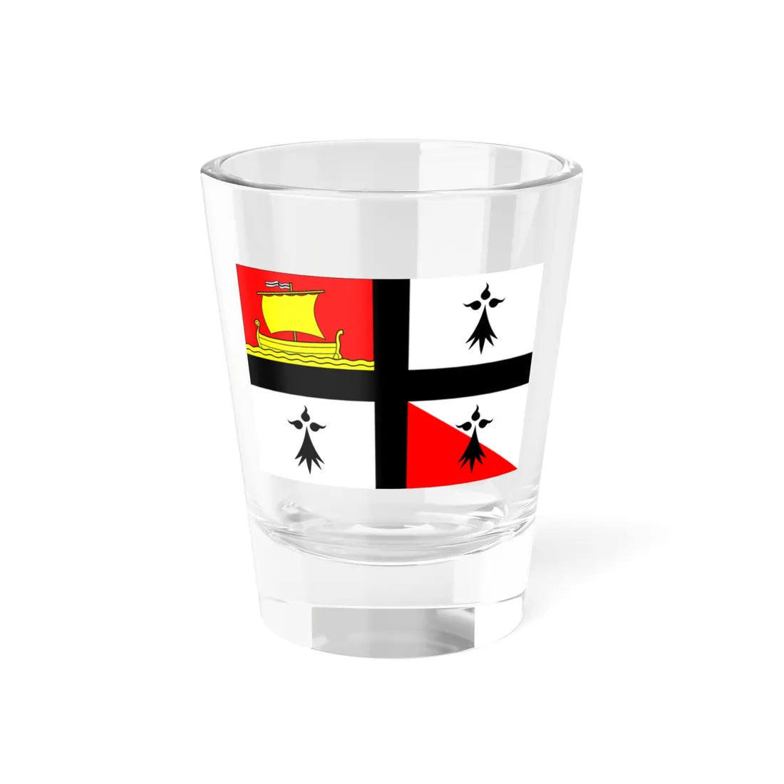 Pays de Guerande Flag (France) Shot Glass 1.5oz 1.5oz - Go Mug Yourself