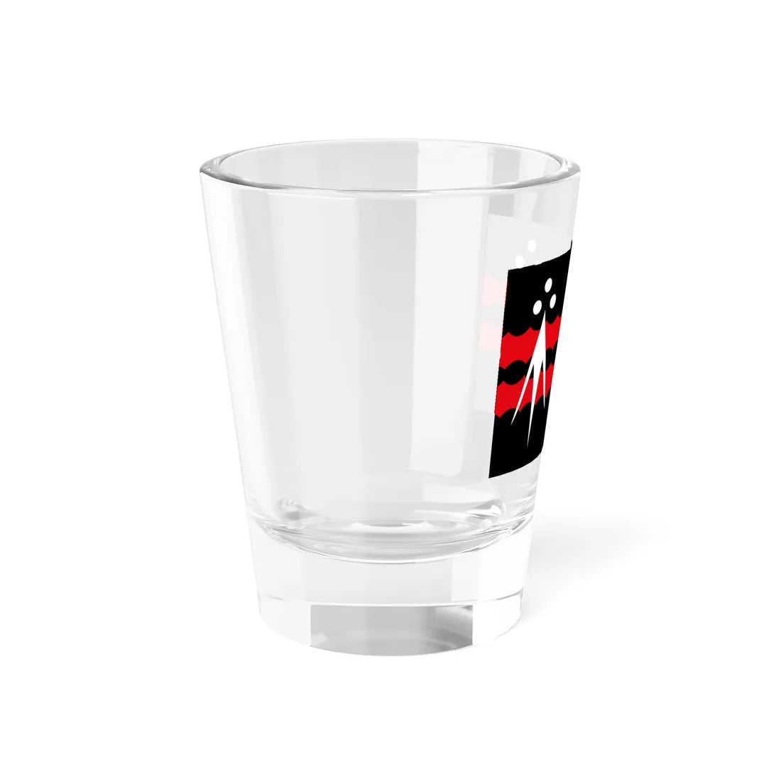 Pays de Lorient traditional district flag (France) Shot Glass 1.5oz - Go Mug Yourself