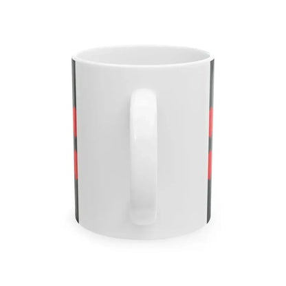 Pays de Lorient traditional district flag (France) White Coffee Mug - Go Mug Yourself