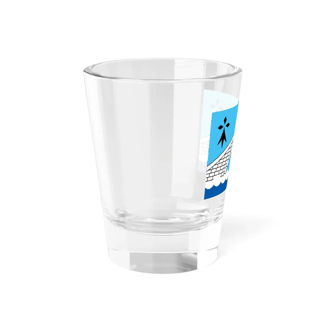 Pays de Pontivy traditional district flag (France) Shot Glass 1.5oz - Go Mug Yourself