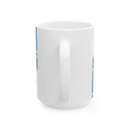 Pays de Redon traditional district flag (France) White Coffee Mug - Go Mug Yourself