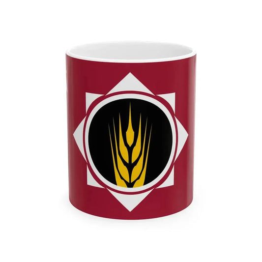Pays Fanch traditional district flag (France) White Coffee Mug 11oz - Go Mug Yourself