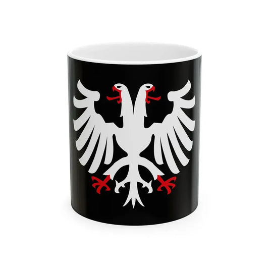 Pays Fouesnantais traditional district flag (France) White Coffee Mug 11oz - Go Mug Yourself