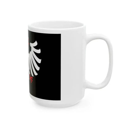 Pays Fouesnantais traditional district flag (France) White Coffee Mug - Go Mug Yourself
