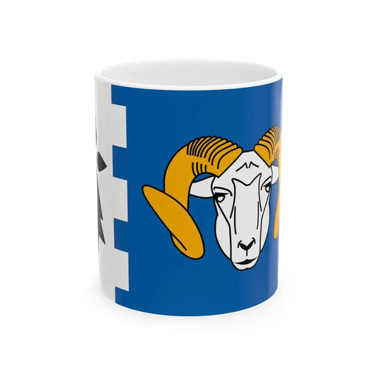 Pays Glazik traditional district flag (France) White Coffee Mug 11oz - Go Mug Yourself