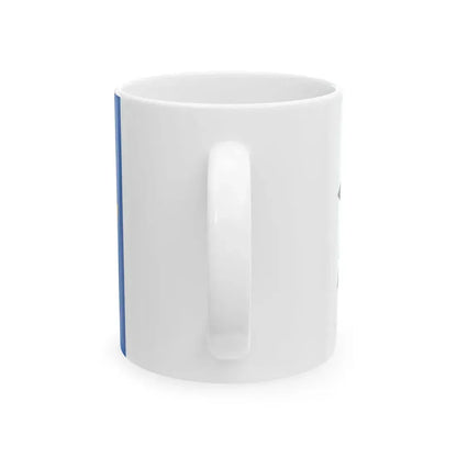 Pays Glazik traditional district flag (France) White Coffee Mug - Go Mug Yourself