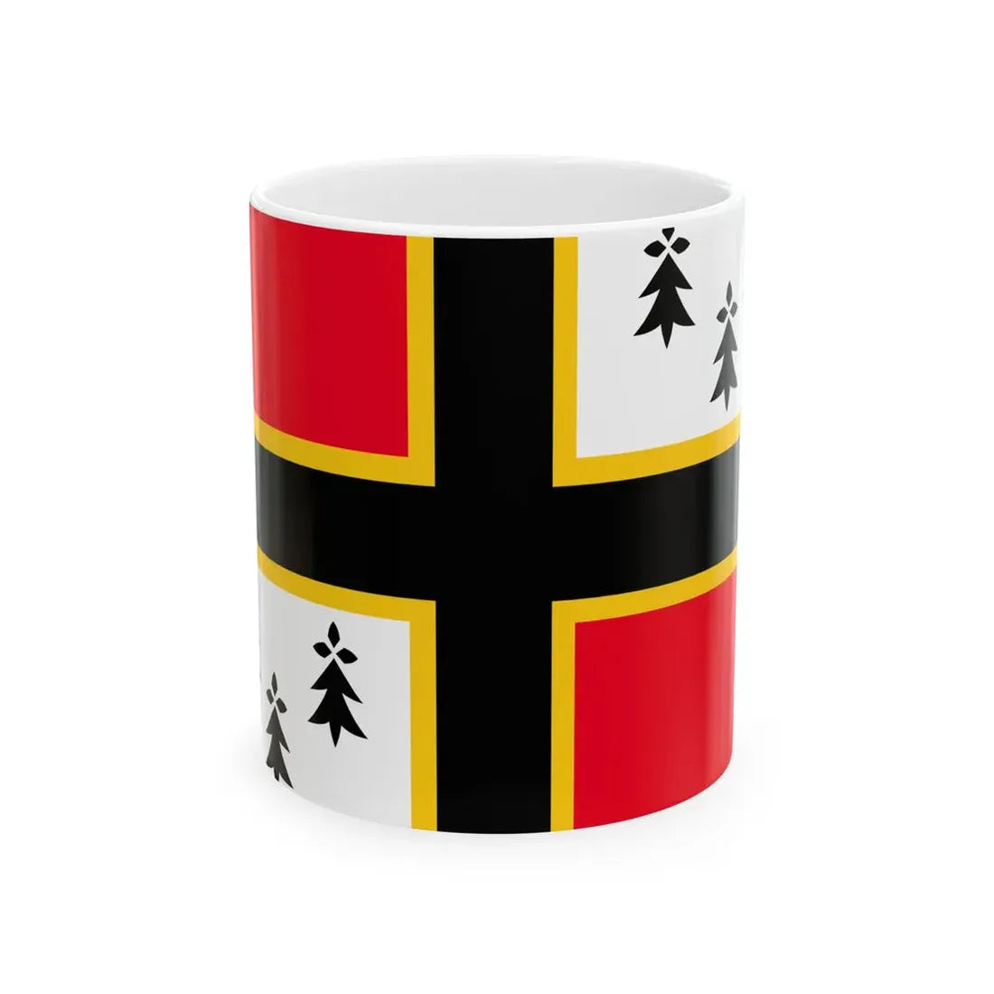 Pays malouin (Belgium) White Coffee Mug 11oz - Go Mug Yourself