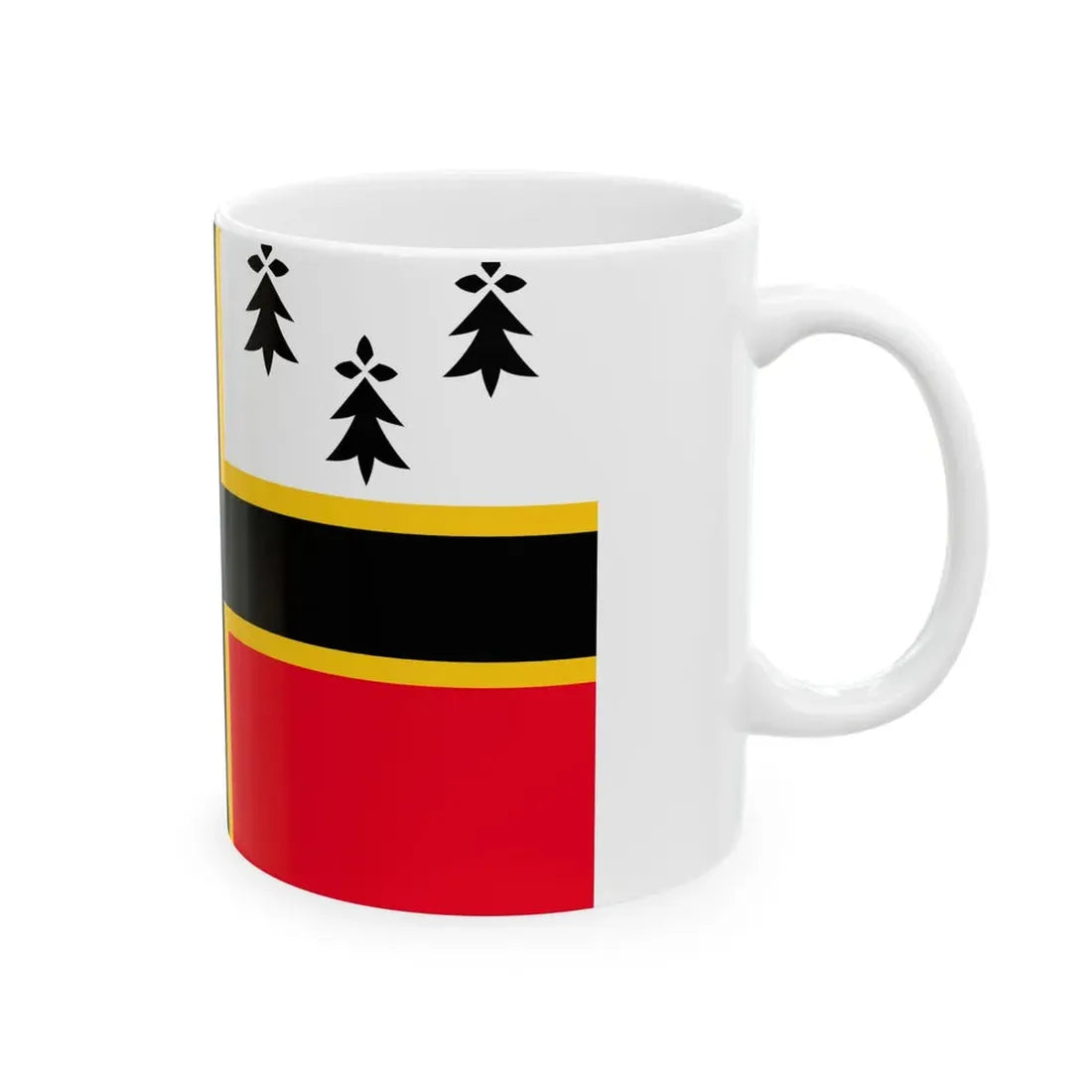 Pays malouin (Belgium) White Coffee Mug - Go Mug Yourself