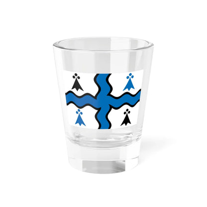 Pays Mitaud District Flag (France) Shot Glass 1.5oz 1.5oz - Go Mug Yourself