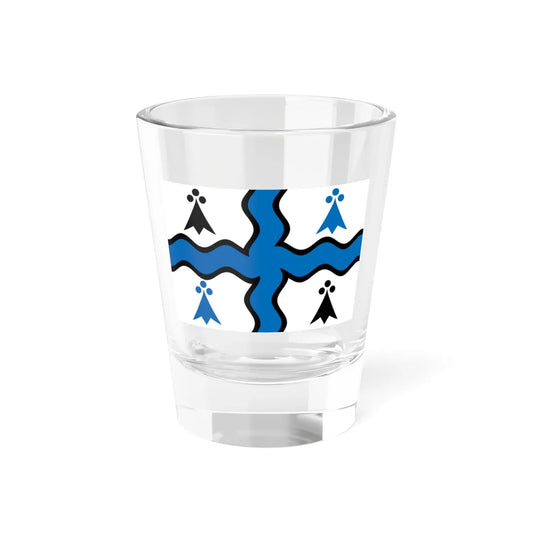Pays Mitaud District Flag (France) Shot Glass 1.5oz 1.5oz - Go Mug Yourself