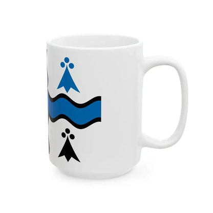 Pays Mitaud District Flag (France) White Coffee Mug - Go Mug Yourself