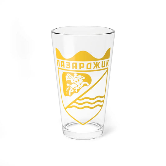 Pazardzhik-coat-of-arms (Bulgaria) (Coat of Arms) Pint Glass 16oz 16oz - Go Mug Yourself
