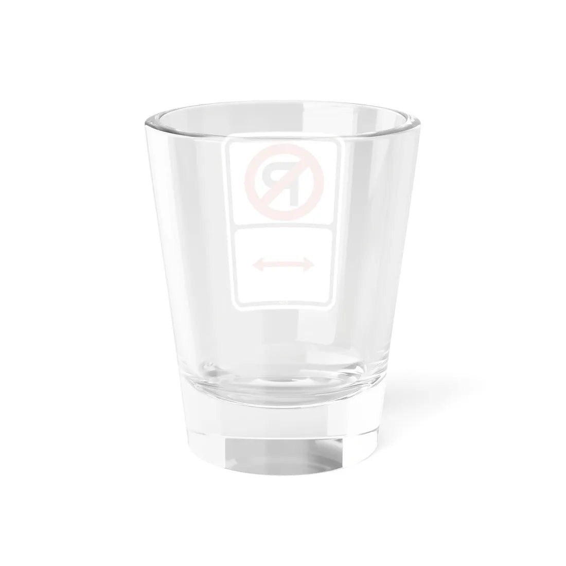 PBOT Road sign P1000D (Oregon) (Road Sign) Shot Glass 1.5oz - Go Mug Yourself