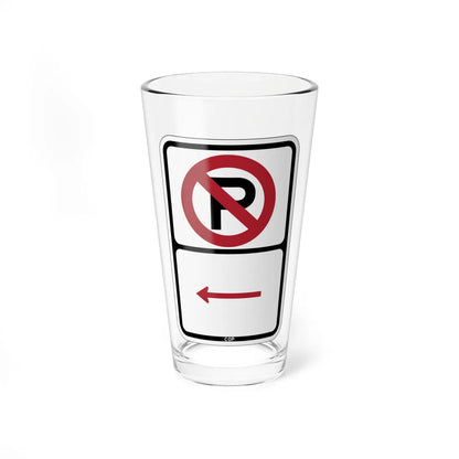 PBOT Road sign P1000L (Oregon) (Road Sign) Pint Glass 16oz 16oz - Go Mug Yourself