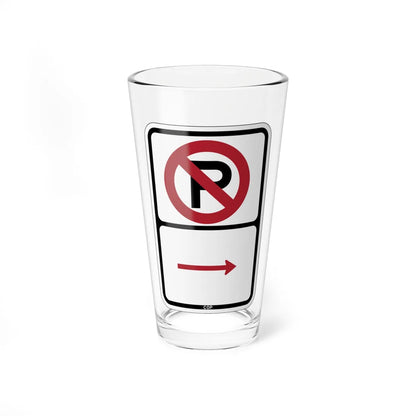 PBOT Road sign P1000R (Oregon) (Road Sign) Pint Glass 16oz 16oz - Go Mug Yourself