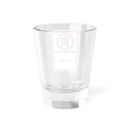 PBOT Road sign P1000R (Oregon) (Road Sign) Shot Glass 1.5oz - Go Mug Yourself