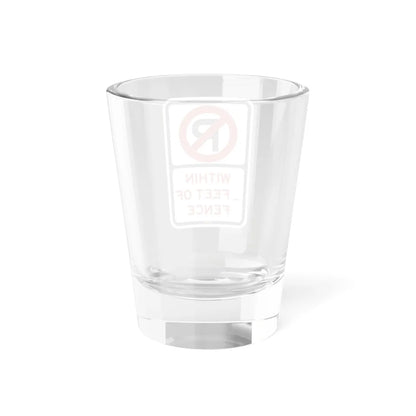 PBOT Road sign P1070 (Oregon) (Road Sign) Shot Glass 1.5oz - Go Mug Yourself