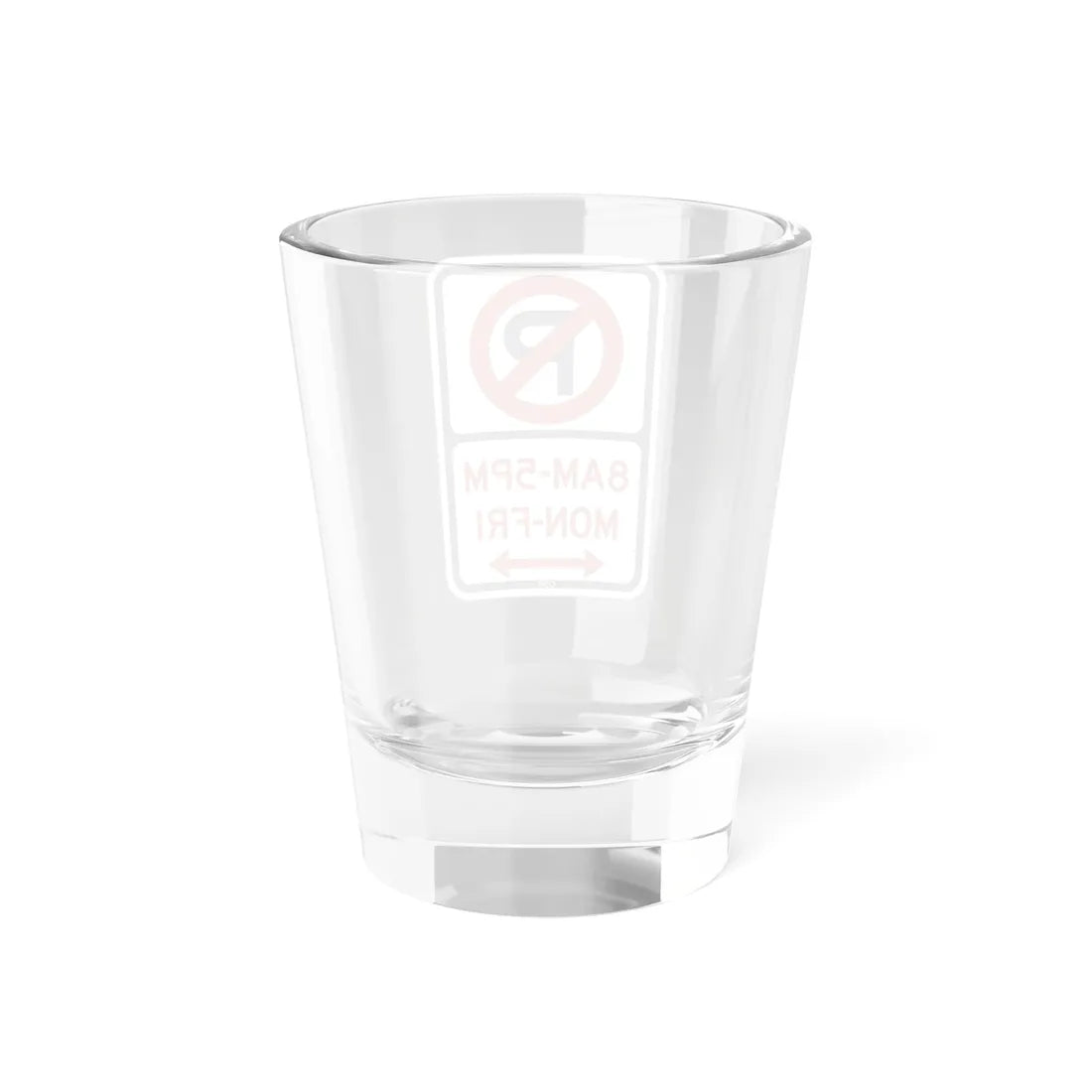 PBOT Road sign P1080D (Oregon) (Road Sign) Shot Glass 1.5oz - Go Mug Yourself