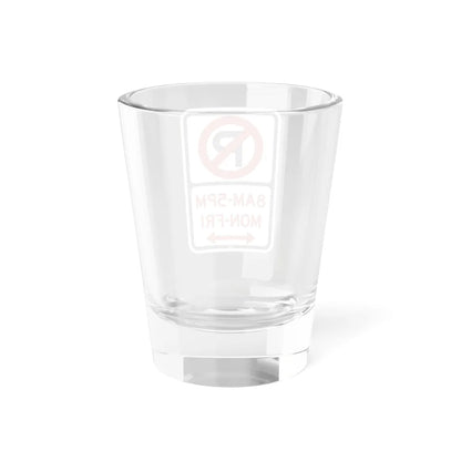 PBOT Road sign P1080D (Oregon) (Road Sign) Shot Glass 1.5oz - Go Mug Yourself