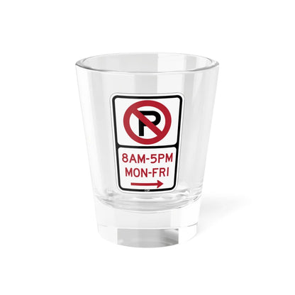 PBOT Road sign P1080R (Oregon) (Road Sign) Shot Glass 1.5oz 1.5oz - Go Mug Yourself