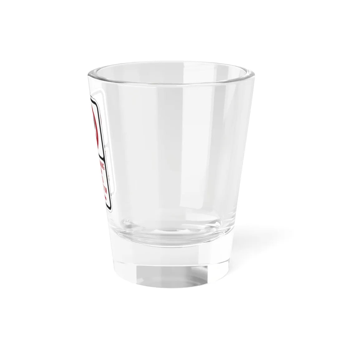 PBOT Road sign P1100R (Oregon) (Road Sign) Shot Glass 1.5oz - Go Mug Yourself