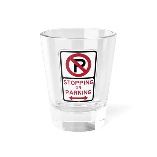PBOT Road sign P1300D (Oregon) (Road Sign) Shot Glass 1.5oz 1.5oz - Go Mug Yourself