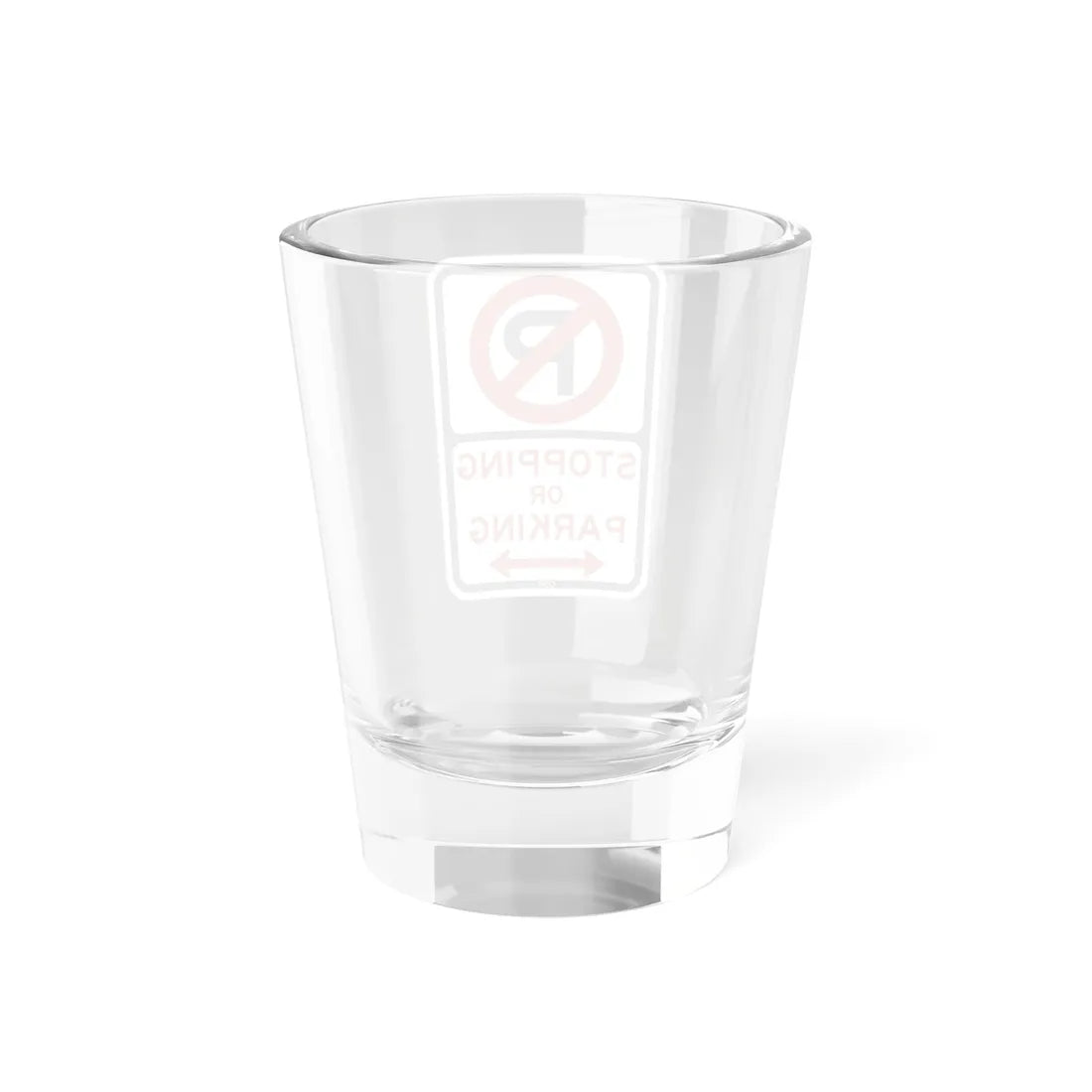 PBOT Road sign P1300D (Oregon) (Road Sign) Shot Glass 1.5oz - Go Mug Yourself