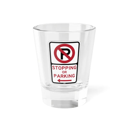 PBOT Road sign P1300L (Oregon) (Road Sign) Shot Glass 1.5oz 1.5oz - Go Mug Yourself