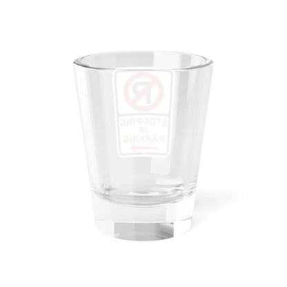 PBOT Road sign P1300R (Oregon) (Road Sign) Shot Glass 1.5oz - Go Mug Yourself