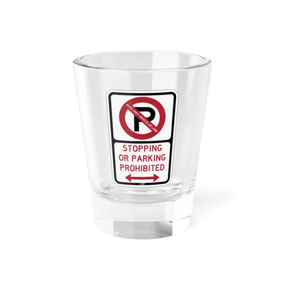 PBOT Road sign P1305D (Oregon) (Road Sign) Shot Glass 1.5oz 1.5oz - Go Mug Yourself