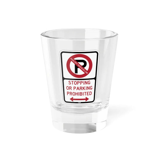 PBOT Road sign P1305D (Oregon) (Road Sign) Shot Glass 1.5oz 1.5oz - Go Mug Yourself