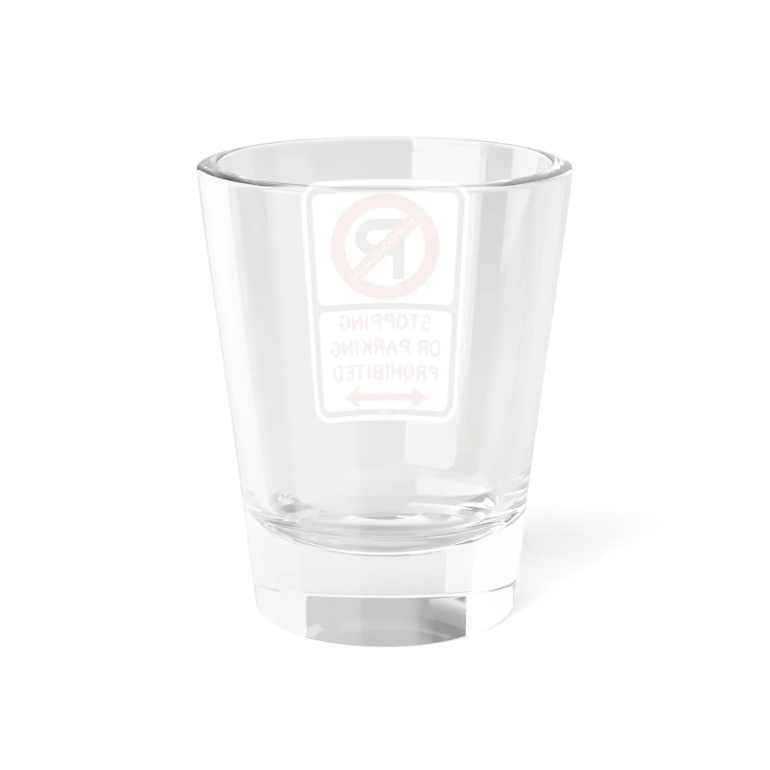 PBOT Road sign P1305D (Oregon) (Road Sign) Shot Glass 1.5oz - Go Mug Yourself