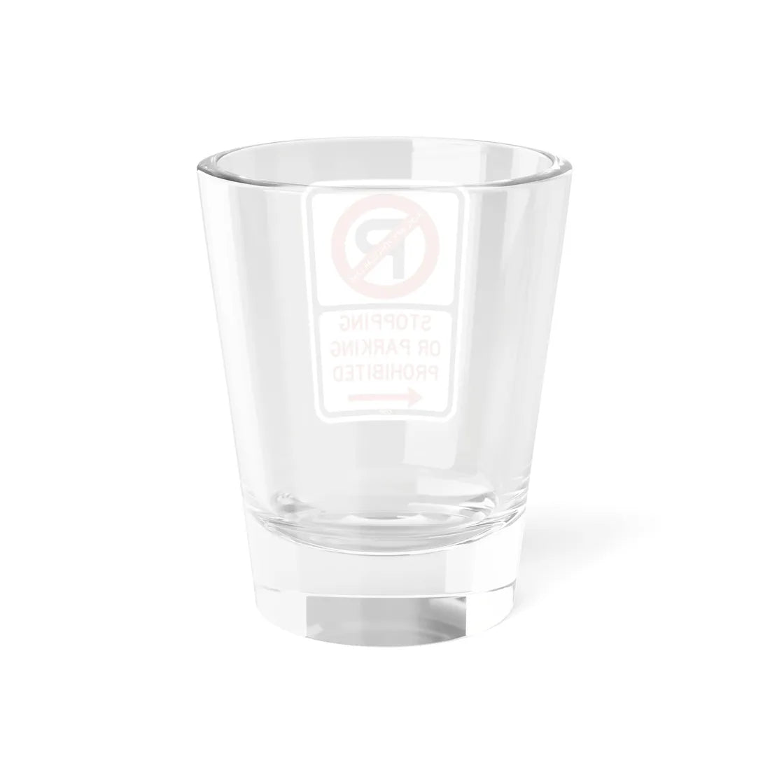 PBOT Road sign P1305L (Oregon) (Road Sign) Shot Glass 1.5oz - Go Mug Yourself