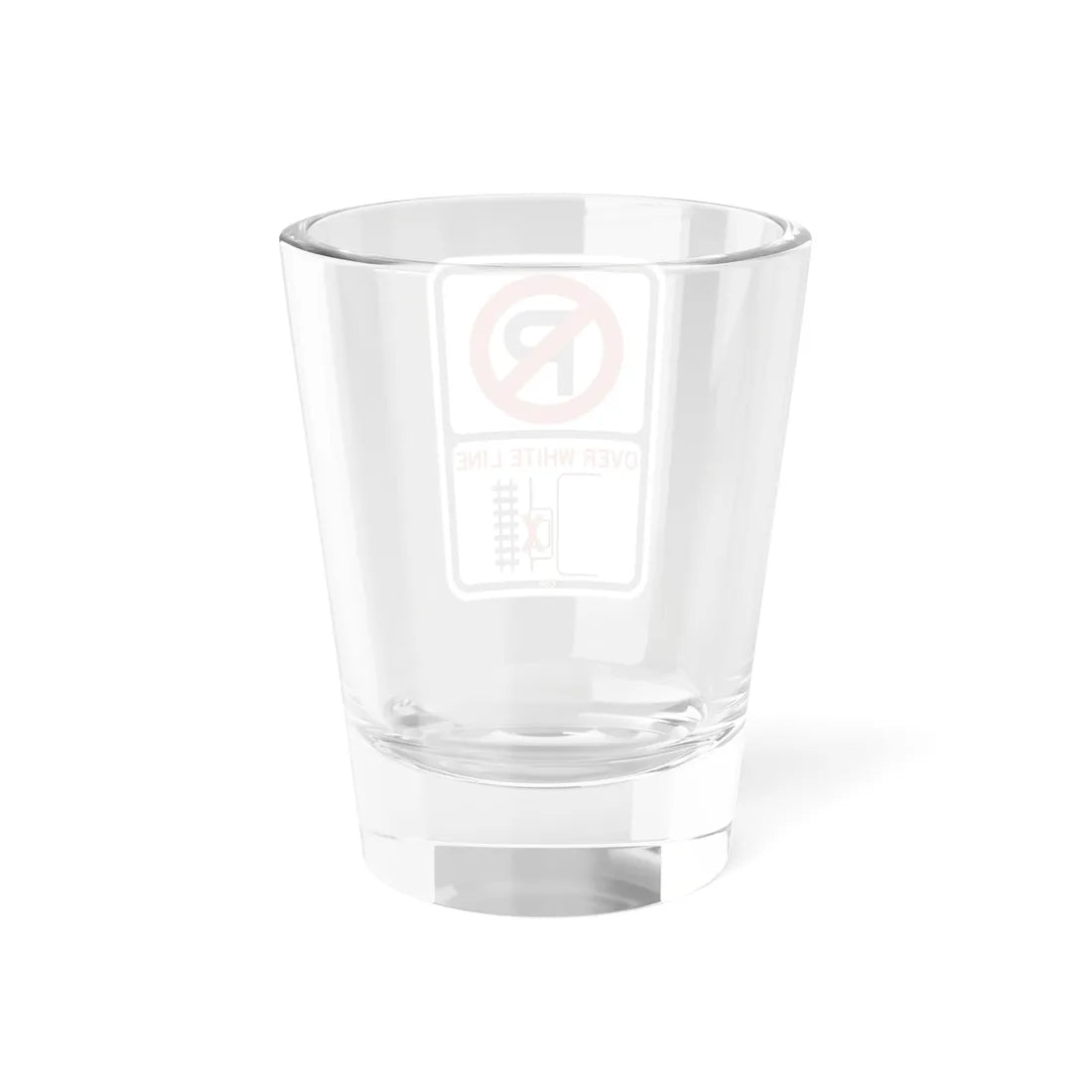 PBOT Road sign P1350 (Oregon) (Road Sign) Shot Glass 1.5oz - Go Mug Yourself