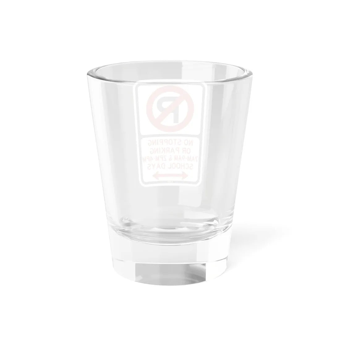 PBOT Road sign P1400D (Oregon) (Road Sign) Shot Glass 1.5oz - Go Mug Yourself