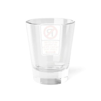 PBOT Road sign P1400D (Oregon) (Road Sign) Shot Glass 1.5oz - Go Mug Yourself