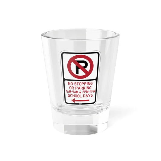 PBOT Road sign P1400L (Oregon) (Road Sign) Shot Glass 1.5oz 1.5oz - Go Mug Yourself
