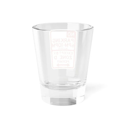 PBOT Road sign P1450D (Oregon) (Road Sign) Shot Glass 1.5oz - Go Mug Yourself
