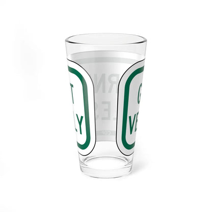 PBOT Road sign P1540 (Oregon) (Road Sign) Pint Glass 16oz - Go Mug Yourself