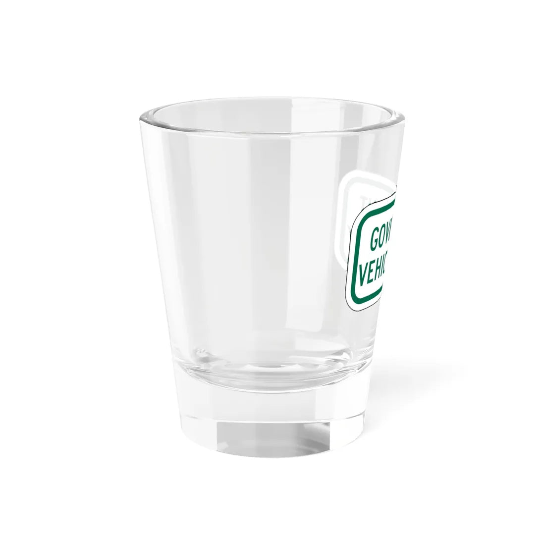 PBOT Road sign P1540 (Oregon) (Road Sign) Shot Glass 1.5oz - Go Mug Yourself