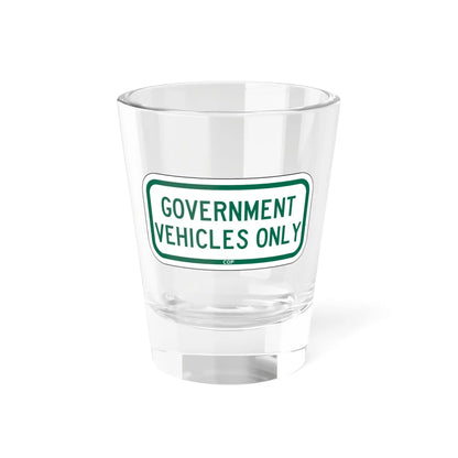 PBOT Road sign P1540 (Oregon) (Road Sign) Shot Glass 1.5oz - Go Mug Yourself