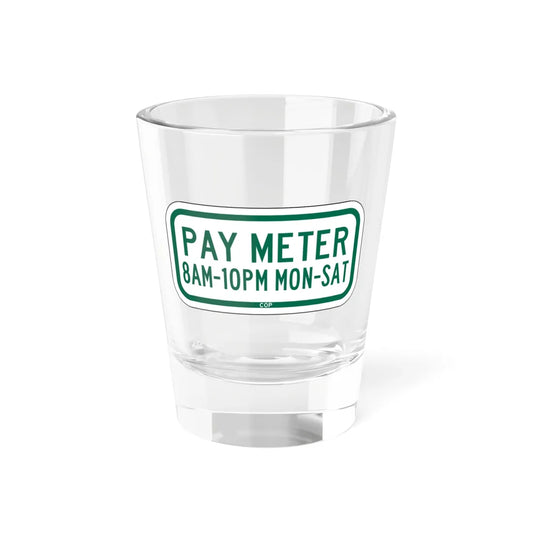 PBOT Road sign P1590 (Oregon) (Road Sign) Shot Glass 1.5oz 1.5oz - Go Mug Yourself