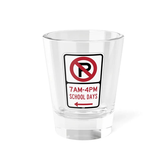 PBOT Road sign P1600R (Oregon) (Road Sign) Shot Glass 1.5oz 1.5oz - Go Mug Yourself
