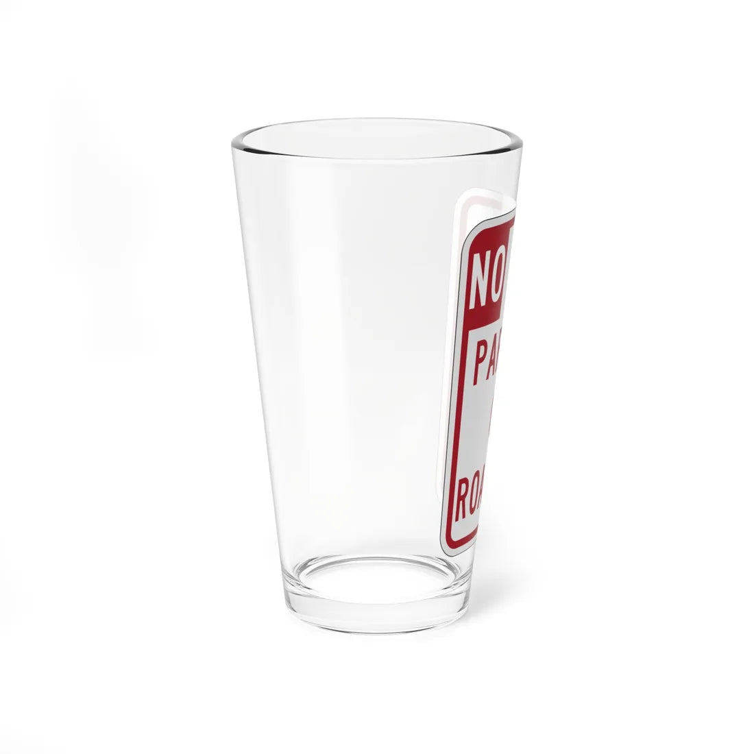 PBOT Road sign P1800 (Oregon) (Road Sign) Pint Glass 16oz - Go Mug Yourself