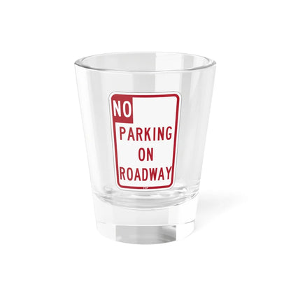 PBOT Road sign P1800 (Oregon) (Road Sign) Shot Glass 1.5oz 1.5oz - Go Mug Yourself